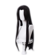 Kochou Kanae Wig Demon Slayer Cosplay Costume Black Long Hairs for Adult Women COS Role Kochou Kanae