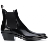 Chelsea boots black steel head เชลซีบูท สีดำหัวเหล็ก