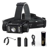 [Sell Well]☒✿ Sofirn B50แบบ USB ชนิด C ชาร์จได้หัว21700กับ6ความสว่าง1200lm ไฟหน้าหางแม่เหล็กและคลิป