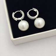 Hot Sale Full Diamond Pearl Earrings Classy Earrings Diamond Earrings Earrings HZOC