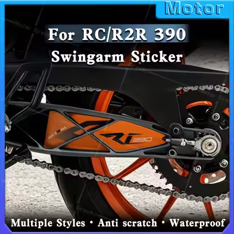 For Duke 390 250 125 2017-2023 RC390 RC 390 GP 2020-2024 Motorcycle Rear Swing Arm Sticker Rotating