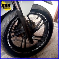 ◫ ✥ ◹ HONDA CLICK 125i Mags Sticker Decals sa Rim Gulong for Motorcycle click 125i 150
