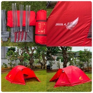 Tendaki java light 4 orang - tenda dome - tenda kemah -tenda kapasitas 4 orang