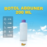 Abduner Bottle 200 ML Non-Sealed Bottle 200ml Afduner/ 200 ML