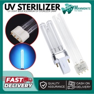 UV Sterilizer Replacement Bulb – Dual Tube UV Light for Canister Filter Aquarium UV Sterilizer Lamp 
