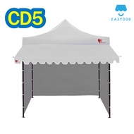 เต็นท์พับครบชุด Easy Llife เต็นท์รุ่นT1+ผ้าใบCD5/CD8+กันสาด+ผ้าข้างทึบ 2X2 2X3 3X3 แข็งแรง กันน้ำ กั