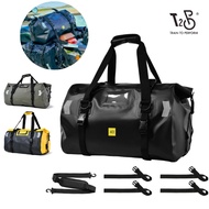 T2P Motorcycle Tail Bag 40L/66L Waterproof Duffel Bag Motorbike Travel Luggage Bag Touring Adventure