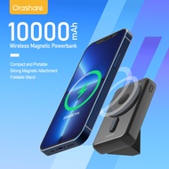 Orashare MGS10 Magsafe Powerbank 10000mAh PD20W Power Bank Portable 3 IN 1 Wireless Charger,  Origin