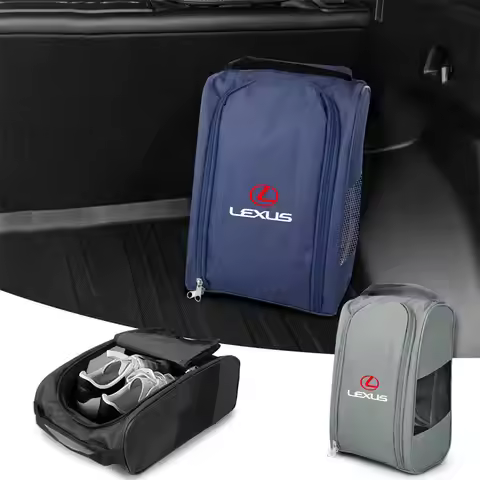 Car Golf Shoe Bag Interior Portable Shoes Storage Sack Accessories For Lexus LS LC IS350 ES300h ES30