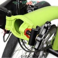 PISTA Bike Spring, Repair Accessories Plastic Hinge Clamp,  3 Colors C Buckle For Brompton Bike