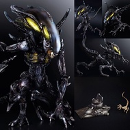《1007》PA ดัดแปลงเอเลี่ยน Vs. Predator Action Figure ของเล่น PVC วัสดุสะสมตุ๊กตาค่าเฉลี่ยชิ้นส่วนธีมส