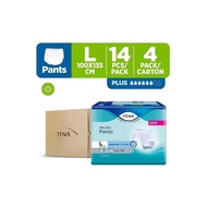 TENA PROskin Pants Plus Unisex Adult Diapers L - Case
