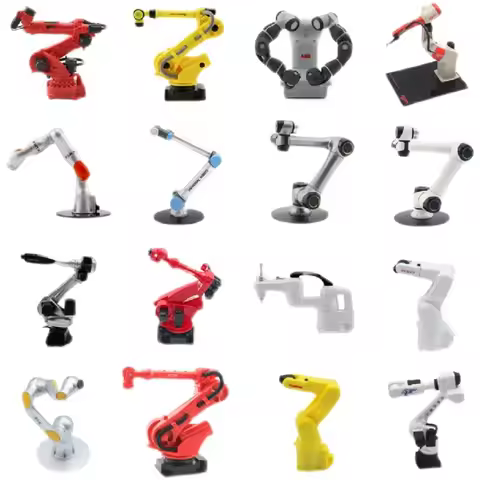 Popular ABB Kuka Fanuc Ur Industrial Robot Arm Model Ornaments Teaching Aids Gift Customization