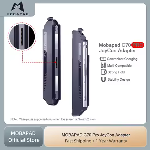 MOBAPAD C70 PRO For JoyCon Adapter Convenient Charging for Switch JoyCon For M6 HD M6S S1 S/HD Contr