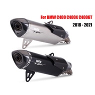 Promotion Locomotive Exhaust Pipe C400X C400GT Modified Carbon Fiber Tail Section Exhaust 2018-2023 