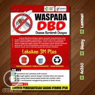 Waspada Dengue Fever Poster, Wipe and Clean A3+