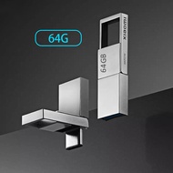Xiaomi อินเทอร์เฟซคู่แฟลชไดร์ฟ USB มือถือ64Gb Type-C USB 3.2แฟลชไดร์ฟแฟลช Usb โลหะทั้งหมดสำหรับโทรศั