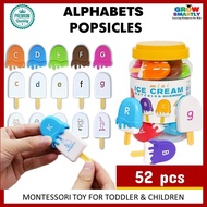 ABC ice cream toys abc toys alphabet toy mainan abc dan 123 kanak kanak mainan aiskrim toddler toys