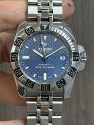 🤴🏻👑  Tudor 20030 鋼帶 潛水運動錶 藍色碳纖面！