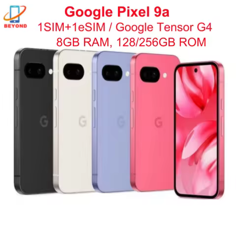 Google Pixel 9a 5G Pixel9A 6.3" OLED 8GB RAM 128/256GB ROM NFC Octa Core Google Tensor G4 Original U
