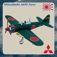 Mitsubishi A6M Zero Fighter Paper Model