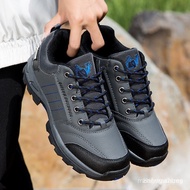 Ready Stock Couple Style Hiking Shoes Winter Warm Hiking Travel Shoes Anti-slip Wear-resistant Sport