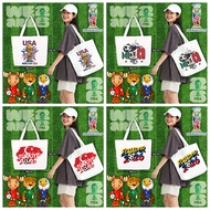 Tote Bag FIFA World Cup 2026 2026 USA Ecuador Mexico Turkey Screen Printing Does Not Fade 38*34*10 c