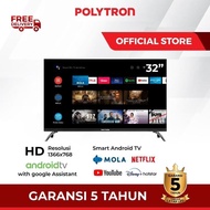 POLYTRON Smart Android LED TV 32 Inch PLD3 2AG9953 Netflix Youtube