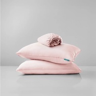 Bộ ga gối 3 món Lụa Silk Ice size 1m2 đếm 2m mát lạnh Chagota Bedding 2 vỏ gối 1 ga giường bo chun