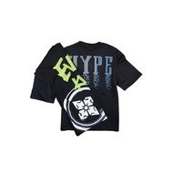 Oversize T-shirt Casual Sulam 320GSM Space Cotton