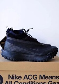 全新正品🔥Nike ACG Mountain Fly GORE-TEX ''Dark Grey‘’減震防滑 戶外登山鞋 黑色