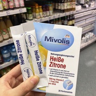 New product in stock DM Germany Mivolis Natural Lemon Raspberry Powder VC Hot Drink Sweet Vitamin C 