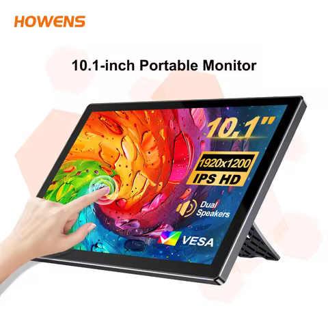 10.1 inch Touch Monitor 60Hz IPS 1920*1200 Touchscreen Support for PC Laptops Car Systeam VESA 75*75