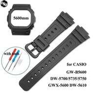 OSR Waterproof Watch Strap and Bezel Set for Casio G-SHOCK DW5600 GW-B5600 GWX-5600 DW5700 Watchband