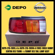 DEPO-215-1991L-A & DEPO-215-1991R-A (1992-1993) SUNNY SENTRA B13 TSURU III/SUNNY B13 TAIL LAMP ASSY