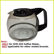 ∣ ▩ ✥ Replacement Glass Carafe ONLY for Imarflex ICM-355 Coffee Maker (HX)