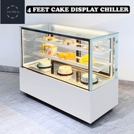 4 FEET CAKE DISPLAY CHILLER CAKE SHOWCASE PETI SEJUK CAKE