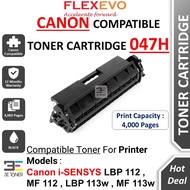 Compatible CRG 047 CRG047 Cart 047H Black Toner for i-SENSYS LBP-112 LBP112 MF-112 MF112 LBP113w MF1