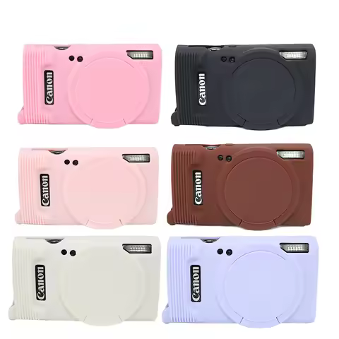 Soft Rubber Silicone Case for Canon PowerShot ELPH 360 HS Canon IXY 650 Shockproof Cover Lens Cap Pr