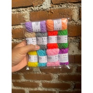Wool yarn mix PASTEL wool Yarn/ Colorful wool yarn/ wool yarn 10 gl content wool pack/ wool mix/ woo