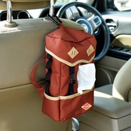 日本Magnets超可愛戶外露營背包造型居家車用面紙盒套(紅色)