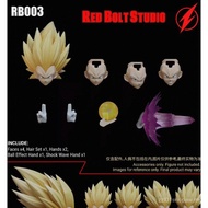 Red Lightning Studio RB003 Head Sculpture Accessory Pack Super Saiyan 3 Vegeta rb003 40KF