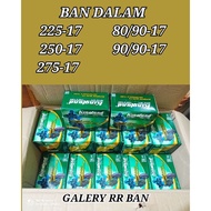 Sni kingland inner tube 250-17 and 275-17 and 80/90-14 and 90/90-14 motorcycle inner tube motorcycle