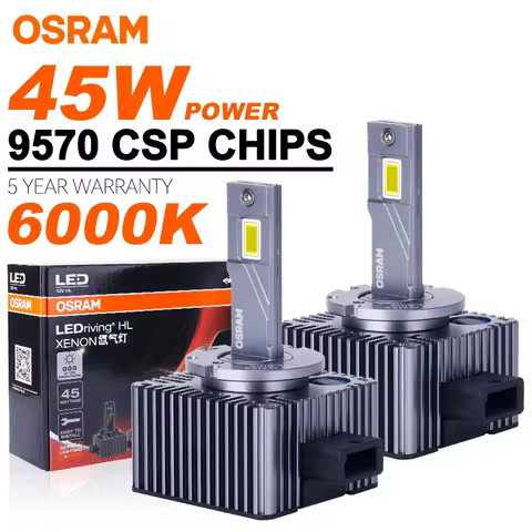 OSRAM D3S LED Car Headlight Bulb D1S D3S LED CANbus Car Lamps 1:1 HID Xenon Upgrade Kits lug and Pla