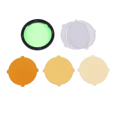 Godox AK-R16 Round Color Filters for Godox H200R Round Flash Head, Compatible for Godox AD200,AD200 