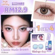 【BUY 1 FREE 4】Eyecandy Colored Contact Lens With Solution 14.0-15.0mm Cosmetic Lens Softlens 1Pair