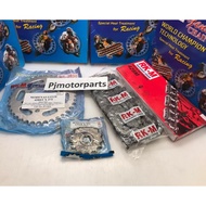 Modenas GT128 (Sprocket 428 Set RKM Spoket & Chain-1 Set) 100% Original RKM