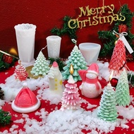 3D Simulation Christmas Tree Silicone Mold DIY Handmade Bakery Supplies