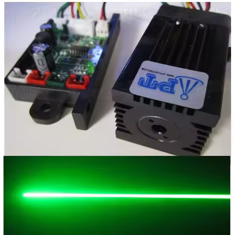 Super laser stable 200mW 532nm green laser module Stage Light RGB Laser head module diode laser TTL 