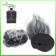 [ERHK-t] 1Pc Foam Mic Wind Cover Furry Windscreen Muff For ZOOM H5 H6 Recorder Microphone new